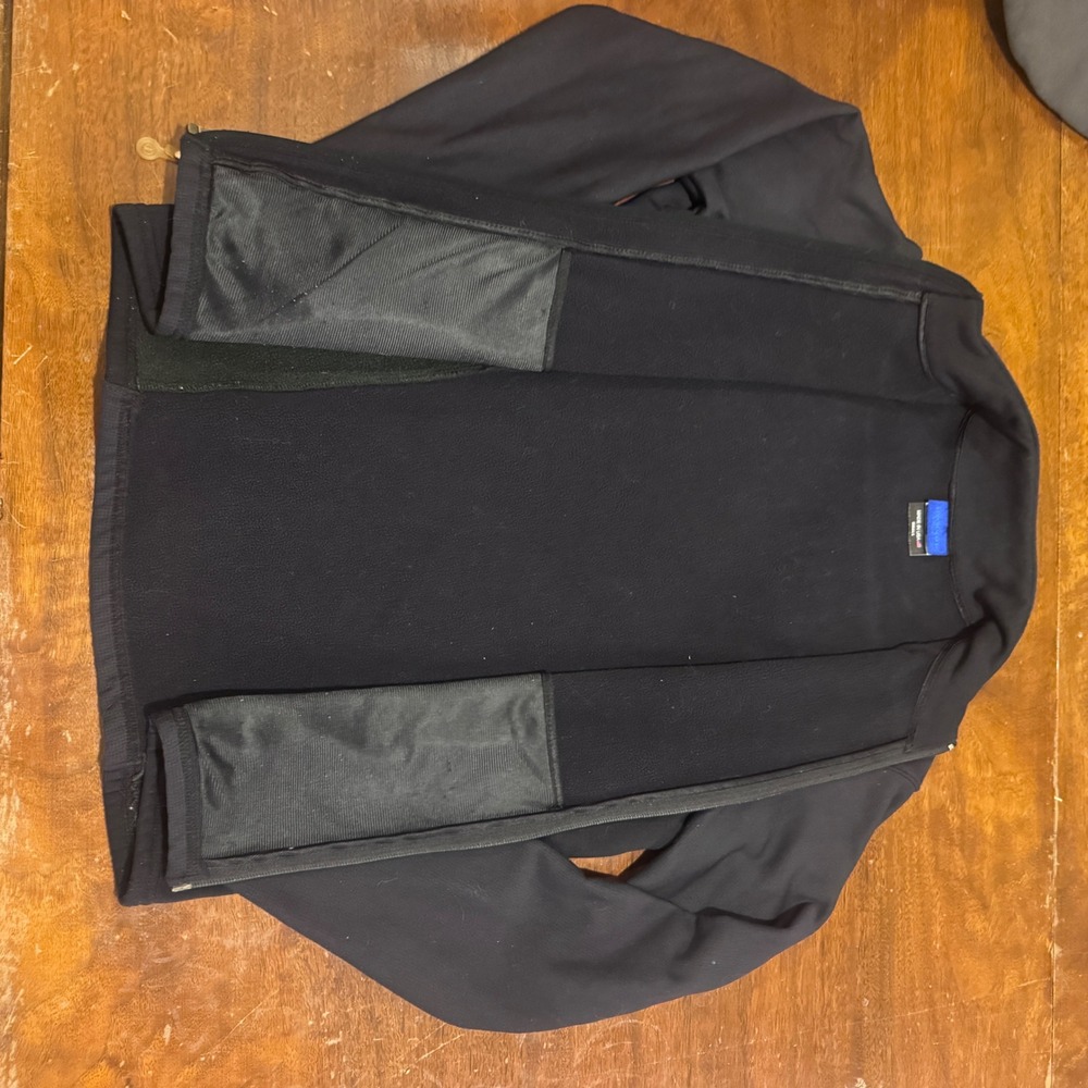Irideon Riding Wear Black Full Zip Fleece‎ Horse Jacket Womens Small Made in USA - Picture 4 of 8